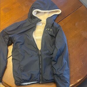 HELLY HANSEN JR CHAMP REVERSIBLE JACKET - Navy / size 164/14